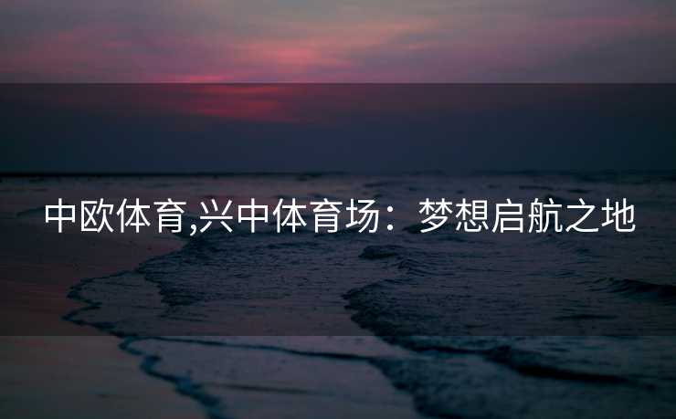 中欧体育,兴中体育场：梦想启航之地