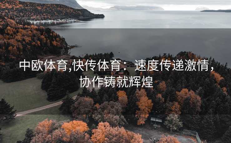 中欧体育,快传体育:速度传递激情,协作铸就辉煌