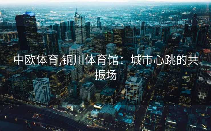 中欧体育,铜川体育馆：城市心跳的共振场