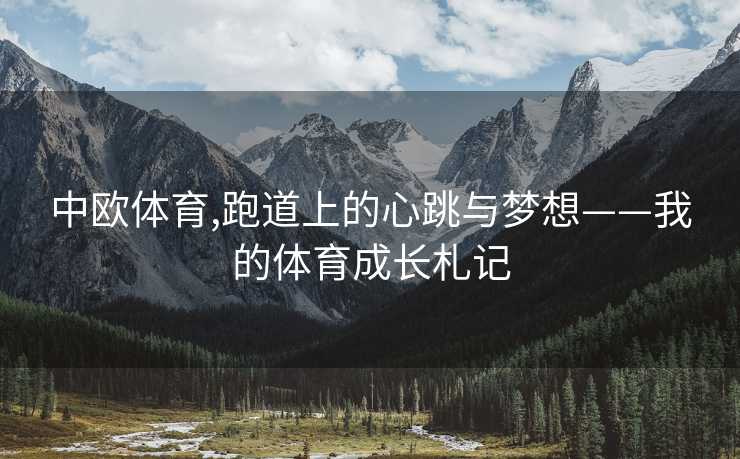 中欧体育,跑道上的心跳与梦想——我的体育成长札记