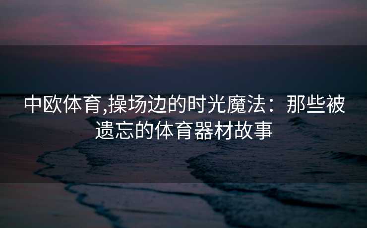 中欧体育,操场边的时光魔法：那些被遗忘的体育器材故事