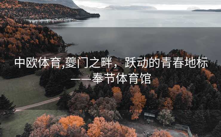 中欧体育,夔门之畔，跃动的青春地标——奉节体育馆